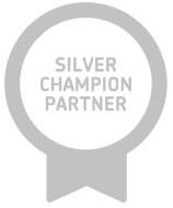 silver champion partner logo accounting